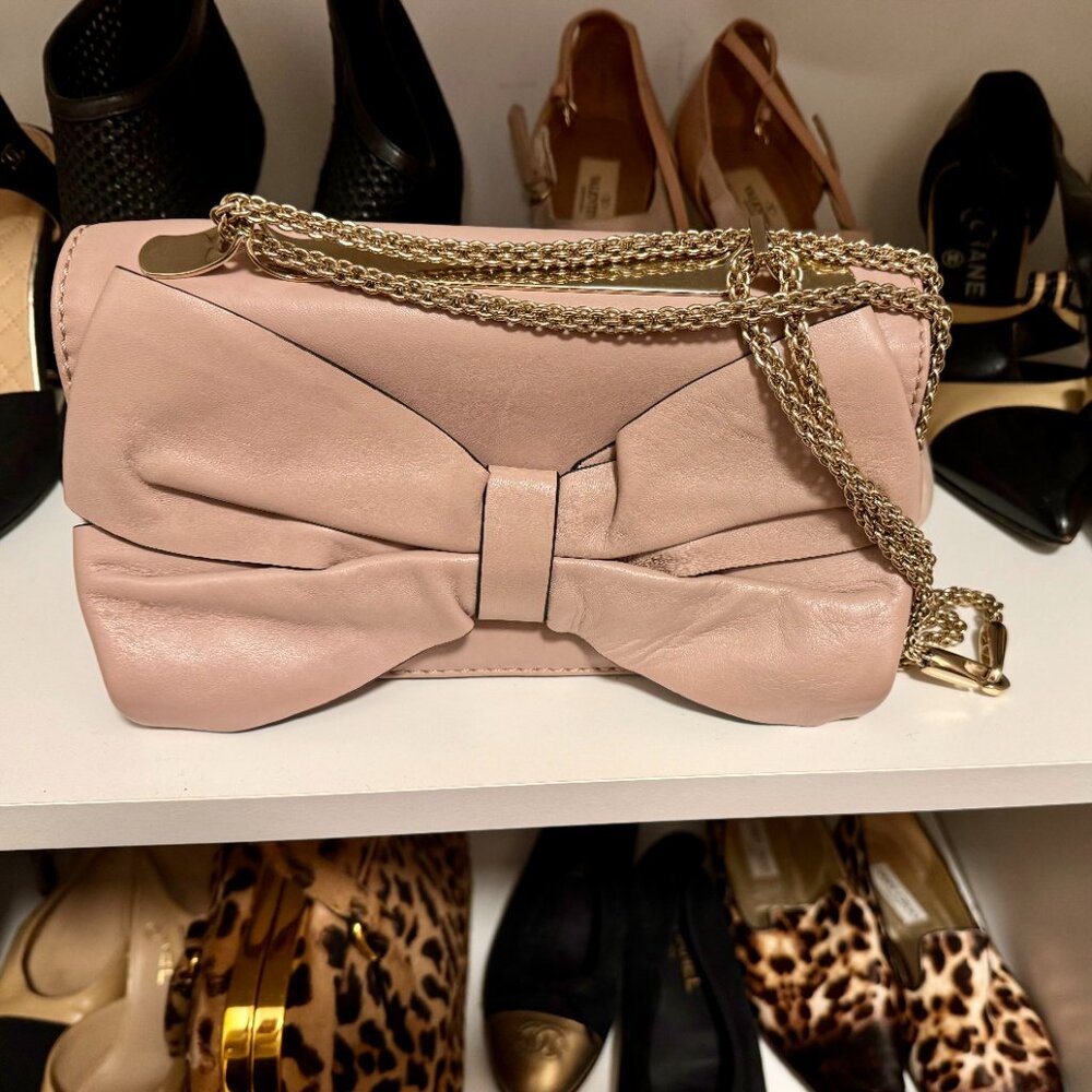 Pink Valentino clutch